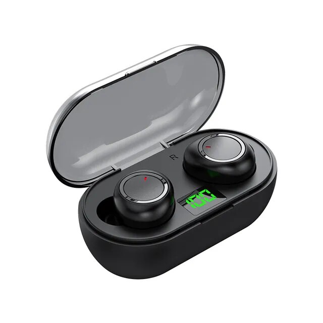 Y50 TWS Wireless Headphones Earphones Bluetooth Touch Control Noise Reduction Stereo Waterproof Earbuds Headsets With Microphone